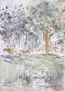 Berthe Morisot Carriage Sweden oil painting artist